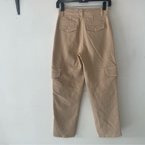 Aritzia Wilfred Free Tan Maeve Twill Cargo Pants - 37288 - Picture 3 of 11
